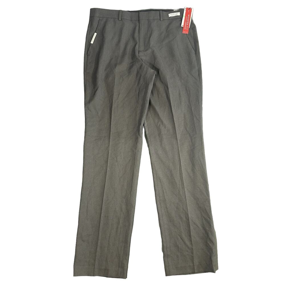 Perry Ellis Portfolio Modern Fit Non Iron Pants Size 34x34 $85
